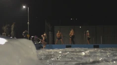 V Hriňovej otvorili letné kúpalisko už teraz, v januári. Teplú vodu nečakajte