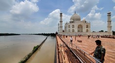 Ikonickú stavbu Tádž Mahal ohrozuje stúpajúca hladina rieky