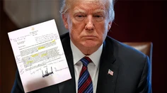 Učiteľka dostala list od Trumpa. Opravila v ňom kopec chýb a poslala mu ho späť