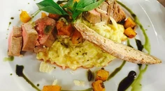 RECEPT NA DNES: Tekvicové rizoto s kúskami teľacej sviečkovej