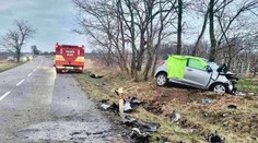 Tragický začiatok víkendu. Nehodu pri Komárne neprežila 34-ročná žena
