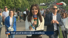 Deň pred kráľovskou svadbou to vrie: Redaktorka TV Markíza to zažíva na vlastnej koži