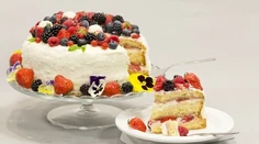 RECEPT NA DNES: Vanilková torta s ovocím