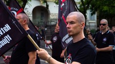 Felvidék nie je Slovensko, kričali extrémisti pred veľvyslanectvom SR