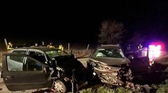 Vážnu nehodu pri Bzinciach zavinil diviak. Vodič po zrážke so zverou narazil do protiidúceho auta