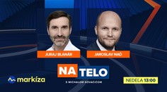 Hosťami relácie Na telo budú tentoraz Juraj Blanár a Jaroslav Naď