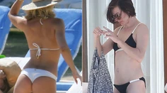 Známe krásky v bikinách: Niekoľkonásobné matky zatienili mladé sexice