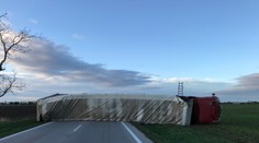 Takto dopadol kamionista s dvomi promile. To však nebolo to najhoršie