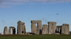 Odporcovia výstavby tunela protestovali v lokalite Stonehenge