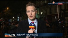 Redaktor TV Markíza spred divadla Bataclan. Teroristi tam zabili 87 ľudí