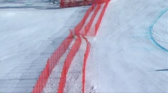 Bielorus vyletel z trate a pretrhol tri ochranné siete