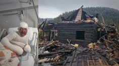 VIDEO: Pri požiari v Zázrivej zhorela do tla chata. Majiteľ, ktorý účinkoval vo Farme, skončil v nemocnici