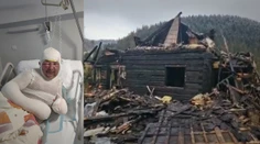 VIDEO: Pri požiari v Zázrivej zhorela do tla chata. Majiteľ, ktorý účinkoval vo Farme, skončil v nemocnici