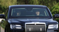 VIDEO: Kim s Putinom si vymenili niekoľko darčekov. Jeden z nich išli spoločne vyskúšať