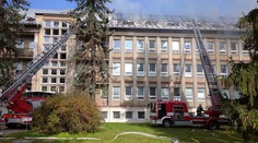 Ružomberská nemocnica po požiari: Pracoviská v chirurgickom pavilóne sú na dva dni mimo prevádzky