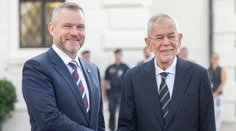 Prezident Pellegrini je v Rakúsku, s Van der Bellenom ocenili dobré susedské vzťahy
