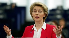 Šéfka eurokomisie je v karanténe, prišla do kontaktu s infikovanou osobou