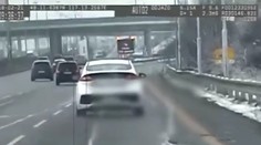 Na bratislavskom obchvate išiel s dieťaťom 160-km rýchlosťou: Policajtov si nevšimol