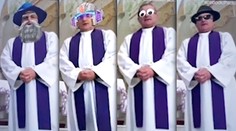 VIDEO: Kňaz si počas živého prenosu omše omylom zapol animované filtre