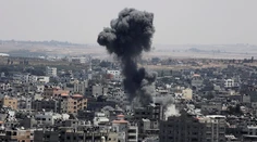 Izrael ostreľoval pásmo Gazy kvôli raketovému útoku islamistickej skupiny
