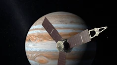 Družica Juno sa úspešne dostala na obežnú dráhu Jupitera