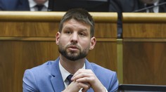 V protestoch budeme pokračovať, povedal Šimečka. PS apeluje na vládu, aby stiahla balíček opatrení