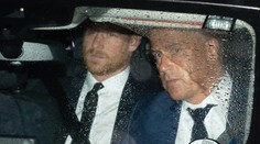 Princ Harry sa s kráľovnou rozlúčiť nestihol, prišiel neskoro