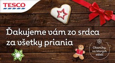 Tesco venovalo ľuďom svoj mediálny priestor. A Slováci posielali originálne online priania