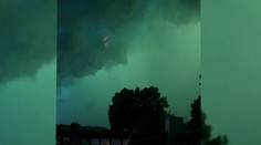 VIDEO: Obloha v USA sa zafarbila na zeleno. Môže za to prírodný jav s názvom „derecho“
