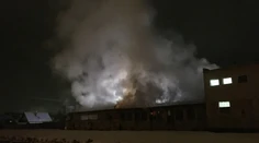 Strednú školu v Ružomberku zachvátili plamene. Horeli garáže, kde sa učia študenti