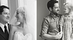 Séria fotografií láme srdcia. S dcérkou si takto zaspomínal na mŕtvu manželku