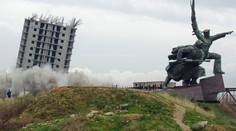 Pyrotechnici niekde urobili chybu. Demolícia na Kryme sa nepodarila