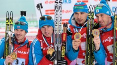Biatlonista Loginov príde o zlatú medailu zo Soči