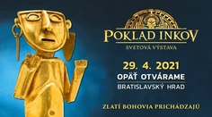 Výstava Poklad Inkov na Bratislavskom hrade opäť otvorí svoje brány 29. apríla