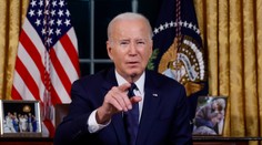 Biden v prejave národu: Nenecháme vyhrať teroristov ako Hamas a tyranov ako Putin