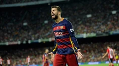 Pique pozná trest za výbuch na rozhodcu