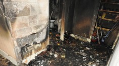 V Krupine horel byt, ťažko popálenú ženu previezli do nemocnice