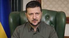 Zelenskyj varoval pred zintenzívnením bojov na východe Ukrajiny