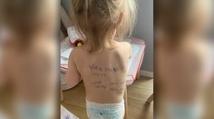 Matka z Ukrajiny konala pod hrozbou smrti inštinktívne. Dcére napísala na chrbát dôležité údaje