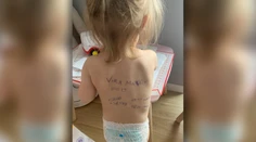 Matka z Ukrajiny konala pod hrozbou smrti inštinktívne. Dcére napísala na chrbát dôležité údaje