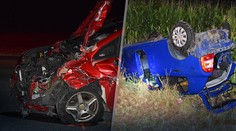 Pri Galante sa zrazili dvaja opití vodiči. Jeden s dva a pol promile utiekol do kukuričného poľa