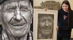 Neuveriteľný talent: Tento obraz namaľovalo iba 16-ročné dievča s ceruzkou