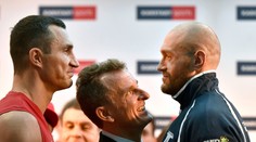 Kličko vs. Fury: Váženie pred duelom roka sa nezaobišlo bez menšieho incidentu