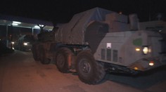 Exkluzívne zábery: V noci presúvali systém protivzdušnej obrany S-300 na východ