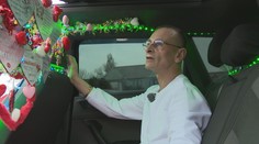 Bratislavou brázdi valentínsky taxík. Peter chce ľuďom vyčariť úsmev a vniesť medzi nich trochu lásky