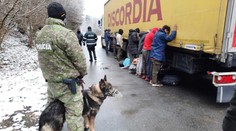 Vodiča kamióna rieši polícia. Pri hraniciach s Poľskom vraj zistil, že vozil cudzích mužov