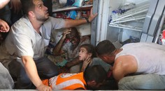 Macron: Boj proti terorizmu neznamená zrovnať Gazu so zemou