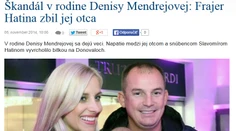 Misska Mendrejová sa trápi. Snúbenec sa pobil s jej otcom