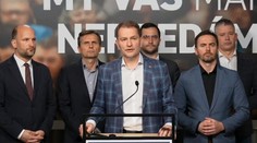 Zlo menom Pellegrini zvíťazí, ak dobrí ľudia neprídu voliť, vyhlásil Matovič. Hnutie Slovensko podporuje Korčoka