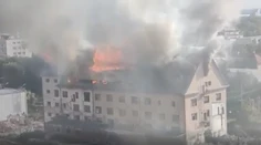 VIDEO: Mohutný požiar v Bratislave zachvátil budovu na Račianskej